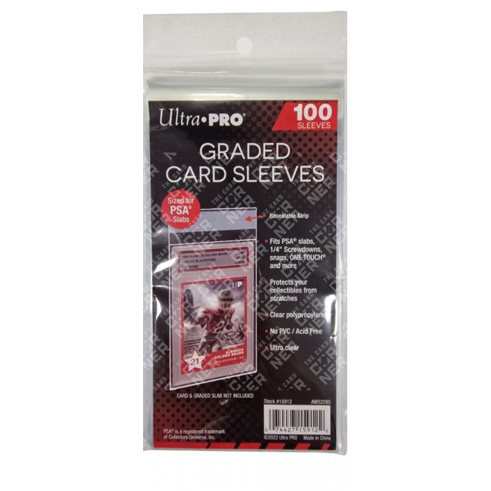 Ultra Pro Graded Card Sleeves 100 db-os