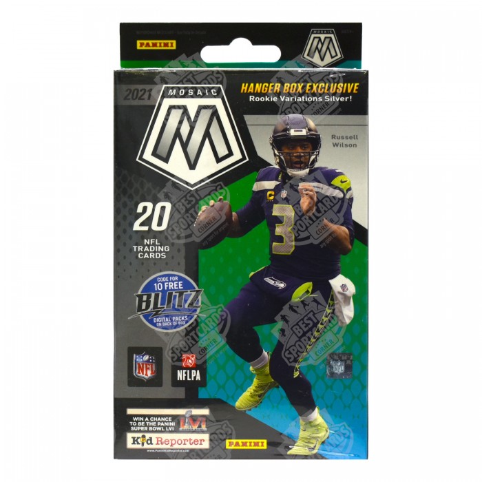 Panini Mosaic Football Hanger Doboz Green