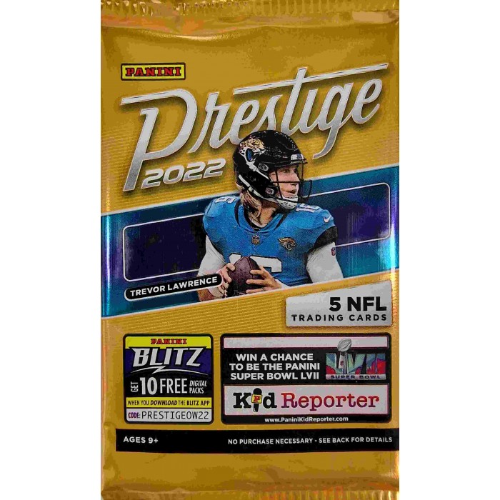 Panini Prestige Football 2022 Retail csomag