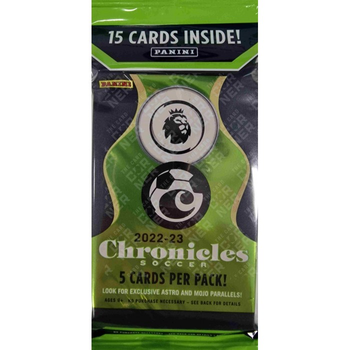 Panini Chronicles Soccer 2022-23 Cello pack