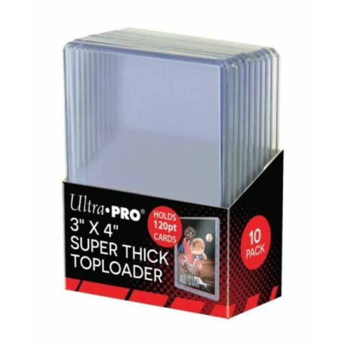 Ultra Pro Toploader 120pt 10pcs 10 dbos csomag