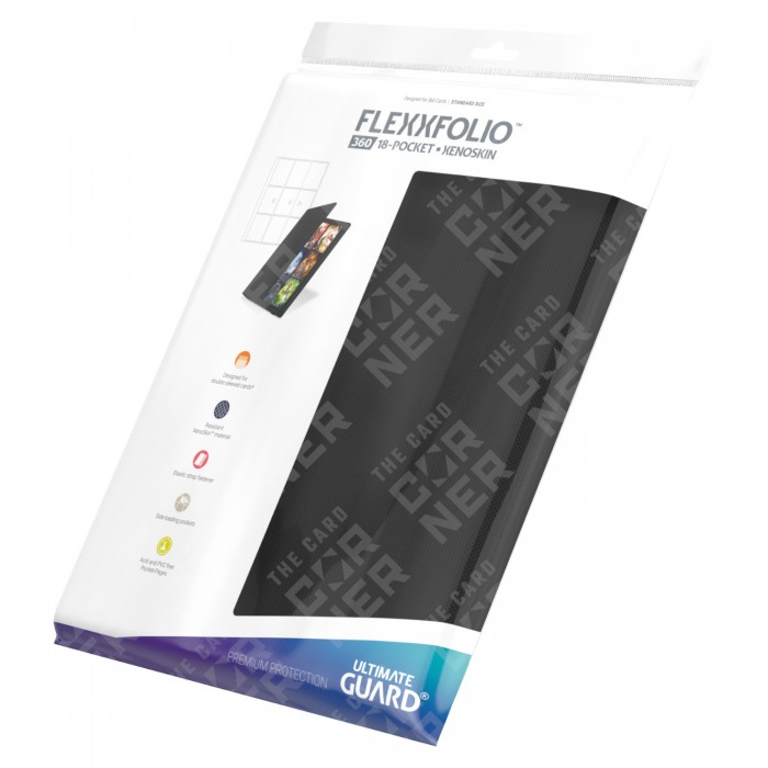 Ultimate Guard Flexxfolio 360 18 Pocket Album fekete