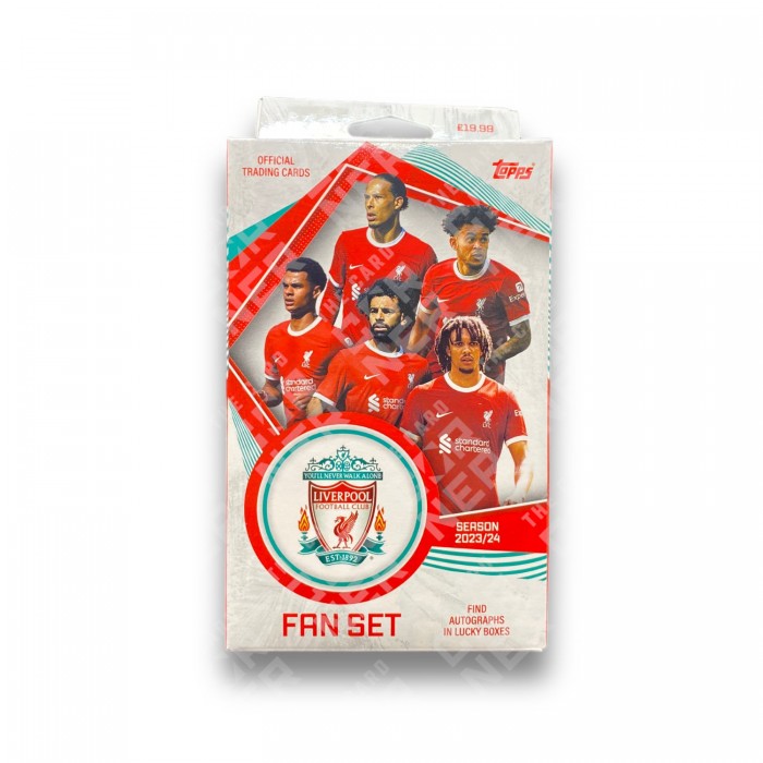 Topps Liverpool Fan Set Soccer Hanger doboz