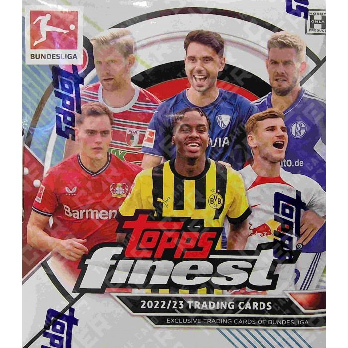 Topps Finest Bundesliga Soccer 2022/23 hobby doboz