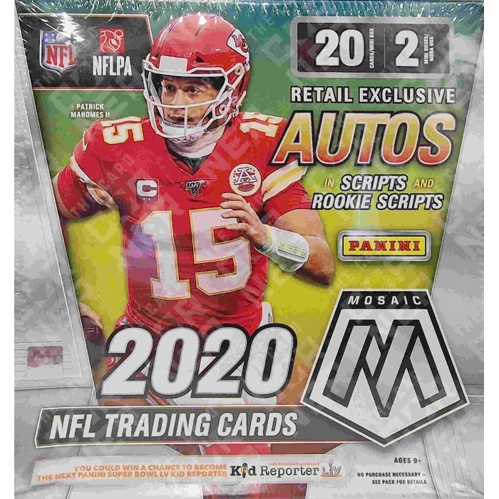 Panini Mosaic Football 2020 Megabox