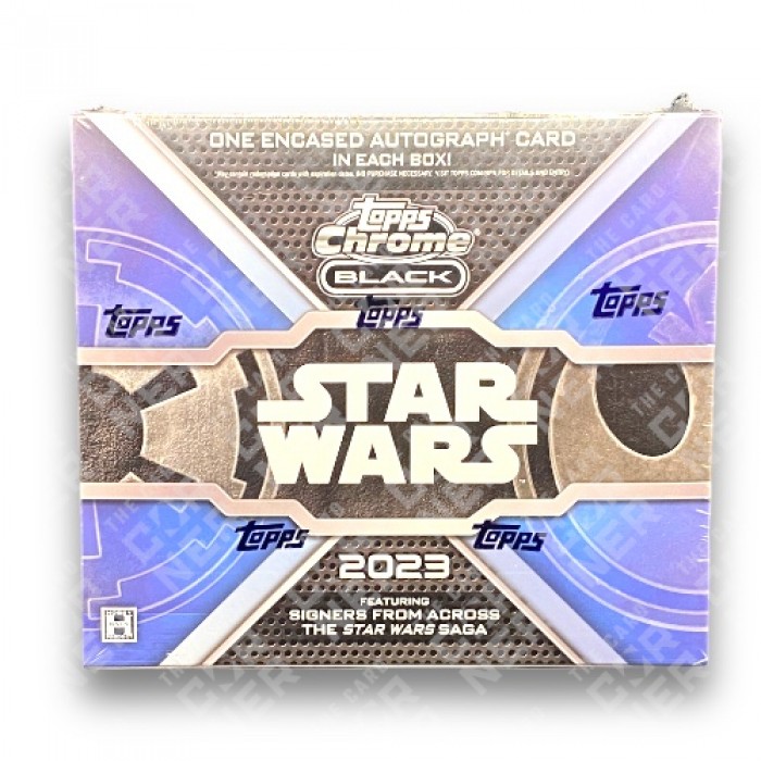 Topps Chrome Black Star Wars 2023 Hobby doboz