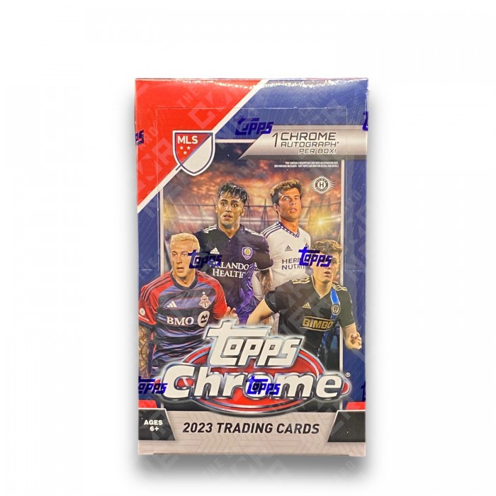 Topps Chrome MLS Soccer 2023 Hobby doboz