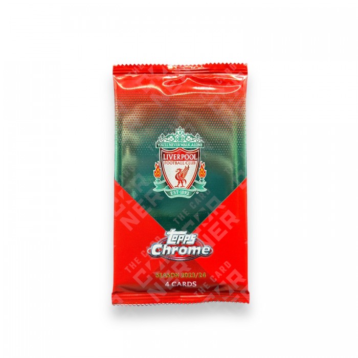 Topps Liverpool Chrome  2023-24 Hobby Csomag