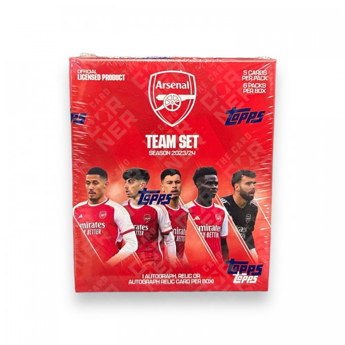 Topps Arsenal Team Set 23-24 Hobby doboz