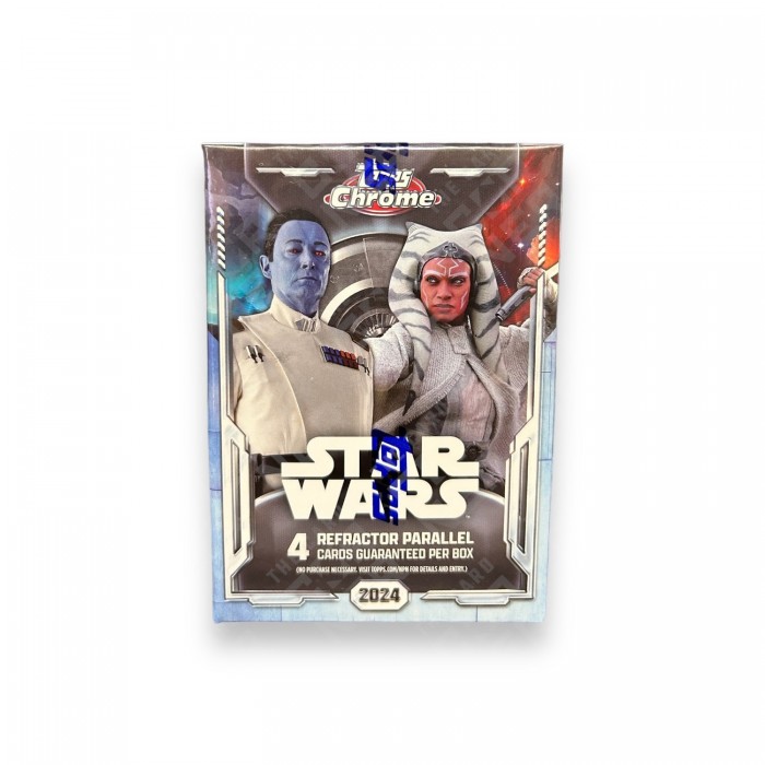 Topps Star Wars 2024 Chrome Blaster Doboz