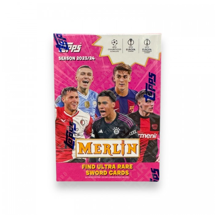 Topps Merlin UCC 23-24 Value Blaster doboz