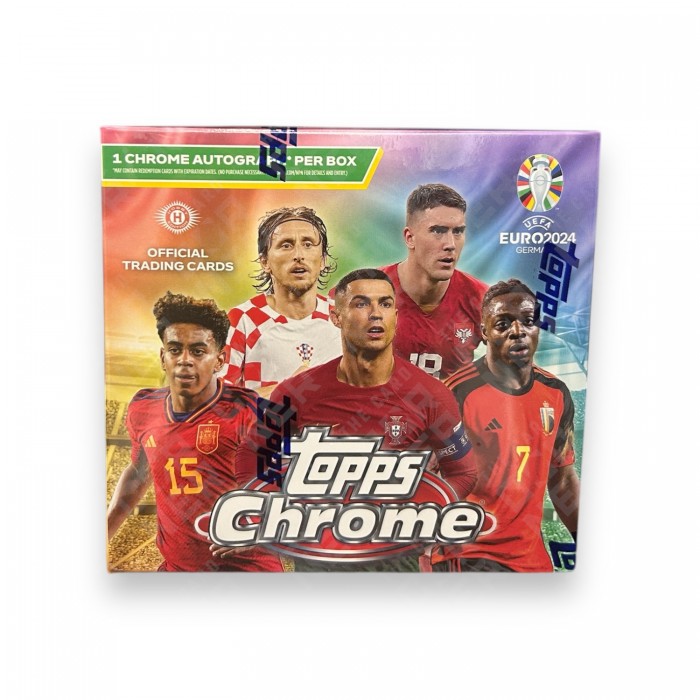 Topps Chrome Euro 2024 Hobby box