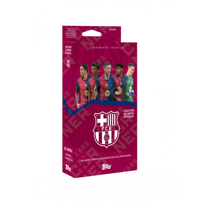 Topps Barcelona FC Fan Set 24-25 Hanger doboz