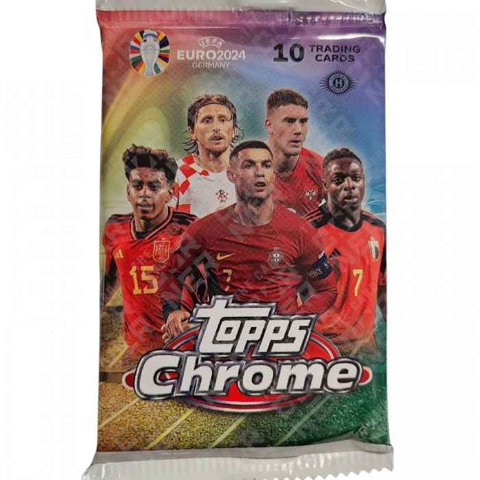 Topps Chrome Euro 2024 Hobby csomag