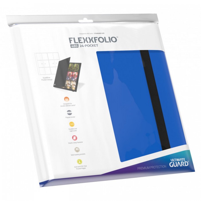 Flexxfolio 480 24-pocket album blue